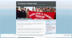 Desktop Screenshot of licjalpensioners.wordpress.com