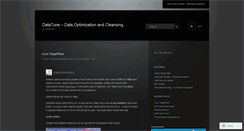 Desktop Screenshot of dataoptimisation.wordpress.com