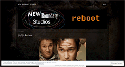 Desktop Screenshot of newboundarystudios.wordpress.com