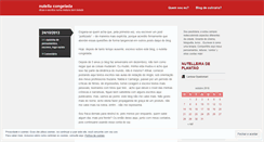 Desktop Screenshot of nutellacongelada.wordpress.com
