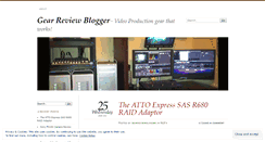 Desktop Screenshot of gearreviewblogger.wordpress.com