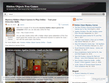 Tablet Screenshot of hiddenobjectsfreegames.wordpress.com