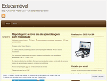 Tablet Screenshot of educamovel.wordpress.com