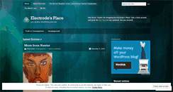 Desktop Screenshot of electrode1.wordpress.com