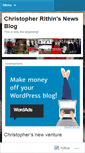 Mobile Screenshot of chrisrithin.wordpress.com