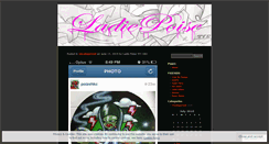 Desktop Screenshot of ladiepoise.wordpress.com