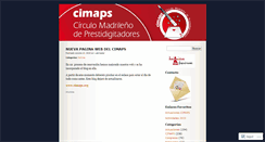 Desktop Screenshot of cimaps.wordpress.com