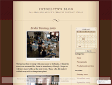 Tablet Screenshot of fotofects.wordpress.com
