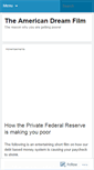 Mobile Screenshot of americandreamfilm.wordpress.com