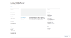 Desktop Screenshot of 365daysoflouise.wordpress.com