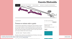 Desktop Screenshot of garotadistraida.wordpress.com