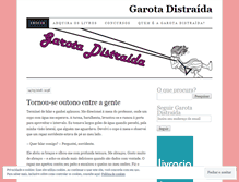 Tablet Screenshot of garotadistraida.wordpress.com