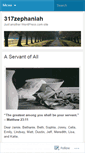 Mobile Screenshot of 317zephaniah.wordpress.com