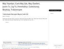 Tablet Screenshot of macyayinlari.wordpress.com