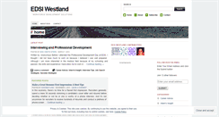 Desktop Screenshot of edsiwestland.wordpress.com