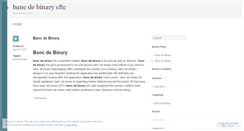 Desktop Screenshot of grc.bancdebinarycftc.wordpress.com