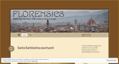 Desktop Screenshot of florensics.wordpress.com
