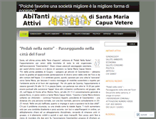 Tablet Screenshot of abitantiattivi.wordpress.com