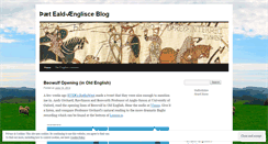 Desktop Screenshot of ealdaenglisc.wordpress.com