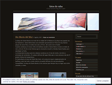 Tablet Screenshot of fotoscuba.wordpress.com