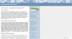 Desktop Screenshot of antologiadenuvele.wordpress.com