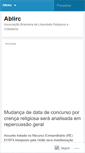 Mobile Screenshot of ablirc.wordpress.com