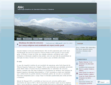 Tablet Screenshot of ablirc.wordpress.com