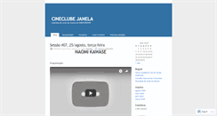 Desktop Screenshot of cineclubejanela.wordpress.com