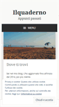 Mobile Screenshot of ilquaderno.wordpress.com