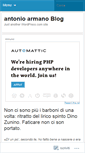 Mobile Screenshot of antonioarmano.wordpress.com