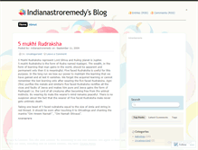 Tablet Screenshot of indianastroremedy.wordpress.com