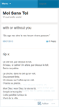 Mobile Screenshot of mewithoutayou.wordpress.com