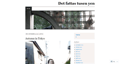 Desktop Screenshot of detfattastusenyen.wordpress.com