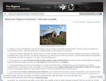 Tablet Screenshot of prohiguera.wordpress.com