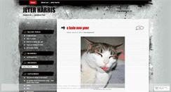 Desktop Screenshot of jeterharris.wordpress.com