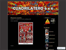 Tablet Screenshot of cuadrilatero6x6.wordpress.com