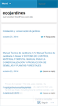 Mobile Screenshot of ecojardines.wordpress.com