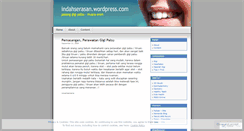 Desktop Screenshot of indahserasan.wordpress.com