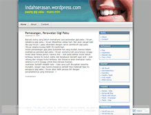 Tablet Screenshot of indahserasan.wordpress.com