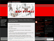 Tablet Screenshot of kenfitness.wordpress.com