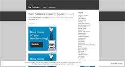 Desktop Screenshot of joesullivanwrites.wordpress.com