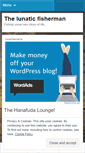 Mobile Screenshot of lunaticfisherman.wordpress.com