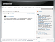 Tablet Screenshot of hipismobh.wordpress.com