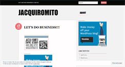 Desktop Screenshot of jacquiromito.wordpress.com