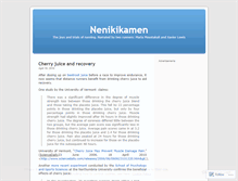 Tablet Screenshot of nenikikamen.wordpress.com