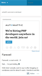 Mobile Screenshot of anta40.wordpress.com