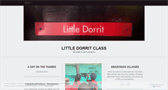 Desktop Screenshot of littledorritclass.wordpress.com