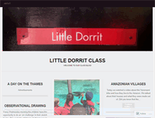 Tablet Screenshot of littledorritclass.wordpress.com