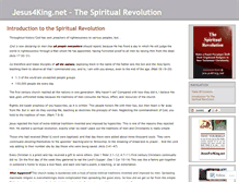 Tablet Screenshot of jesus4king.wordpress.com