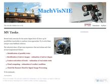 Tablet Screenshot of machvisnie.wordpress.com